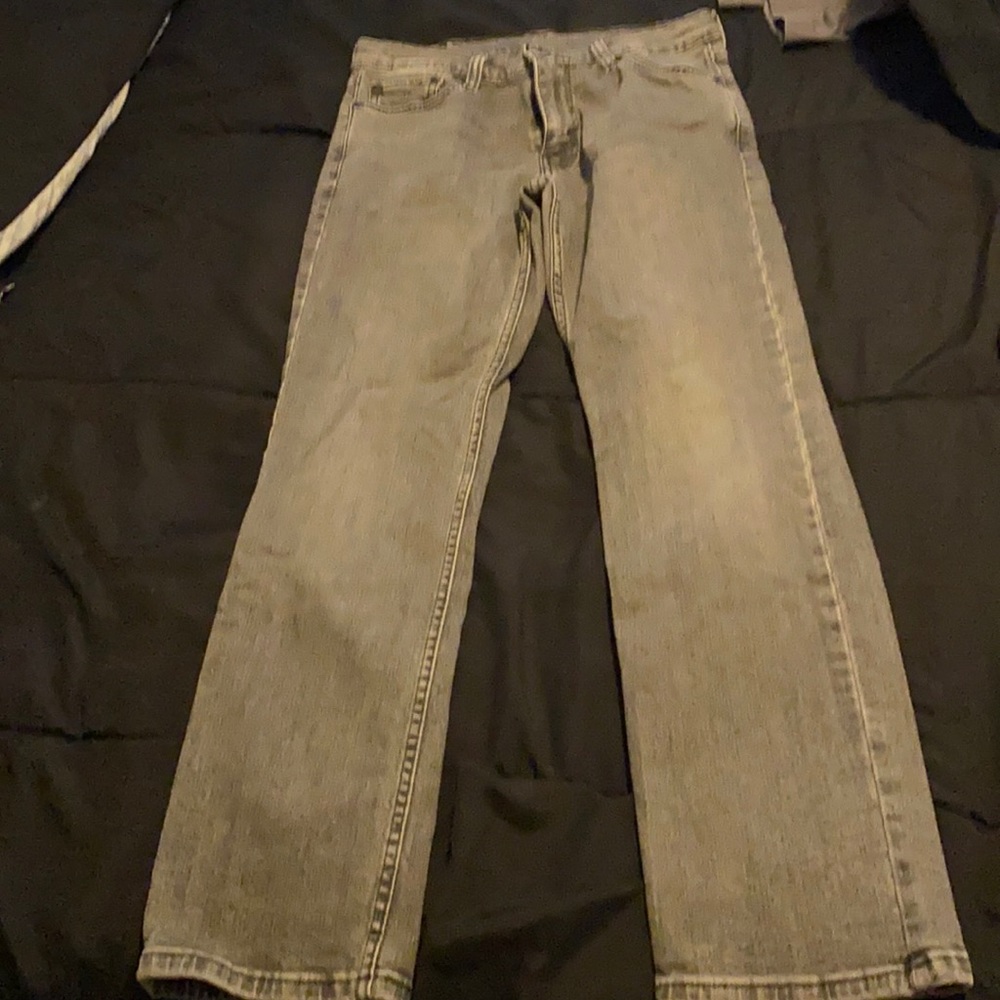 Grey denim Levi Jeans size 30x30